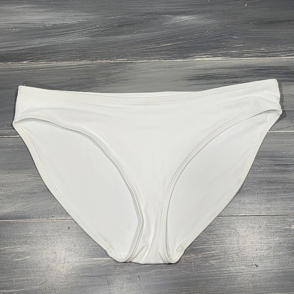 Andie The Bikini‎ Bottom Swimwear XL White Flaw